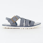 Womens Timberland Knowlwood A146Y Dark Blue Leather Buckle Strap Casual Sandals